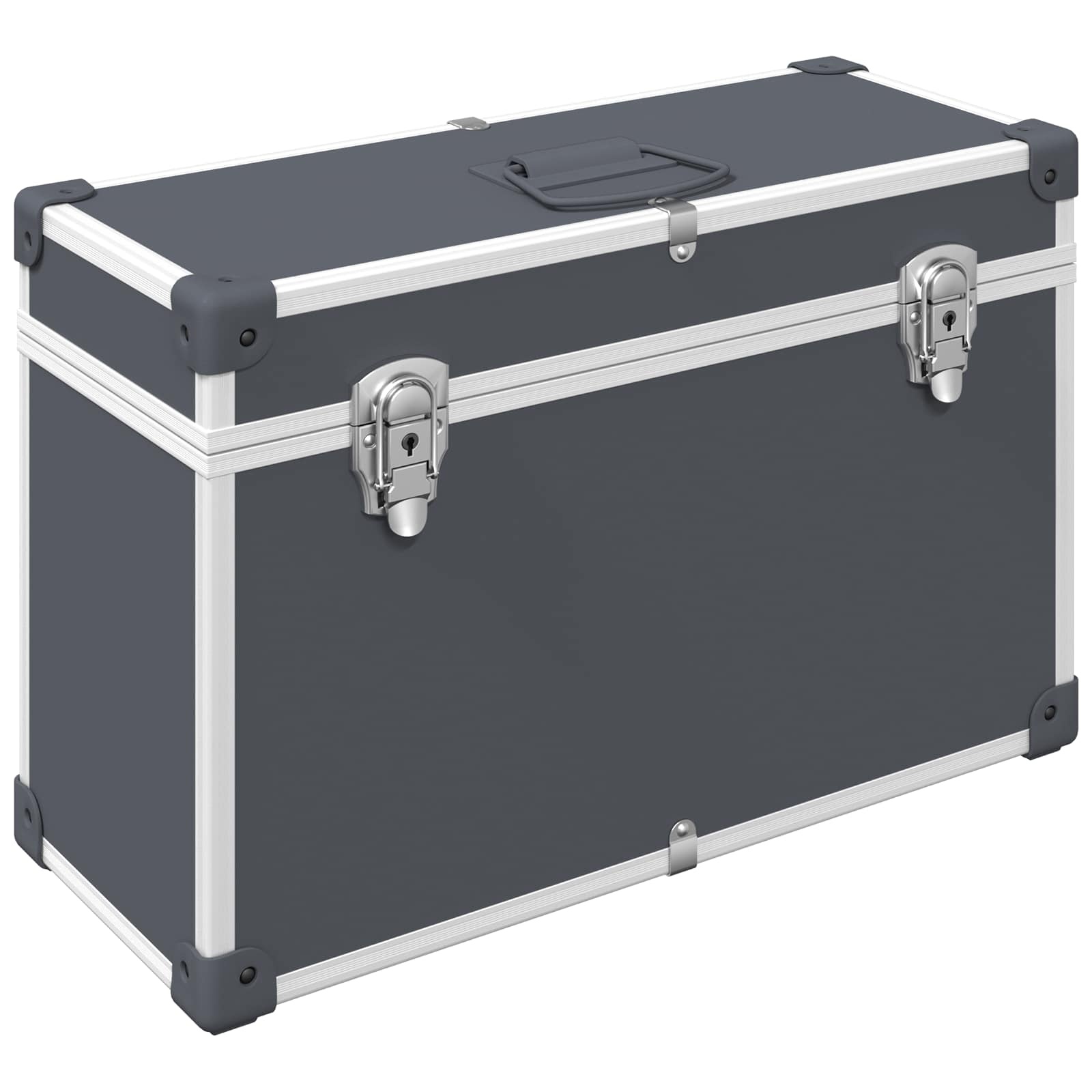 VidaXL Kast Handvatten 2 pcs Antraciet 85 x 45 mm Metaal