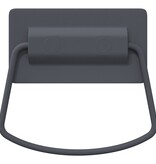 VidaXL Kast Handvatten 2 pcs Antraciet 85 x 45 mm Metaal