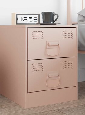 VidaXL Kast Handvatten 12 pcs Roze 85 x 45 mm Metaal