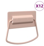 VidaXL Kast Handvatten 12 pcs Roze 85 x 45 mm Metaal