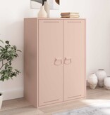 VidaXL Kast Handvatten 2 pcs Roze 85 x 45 mm Metaal