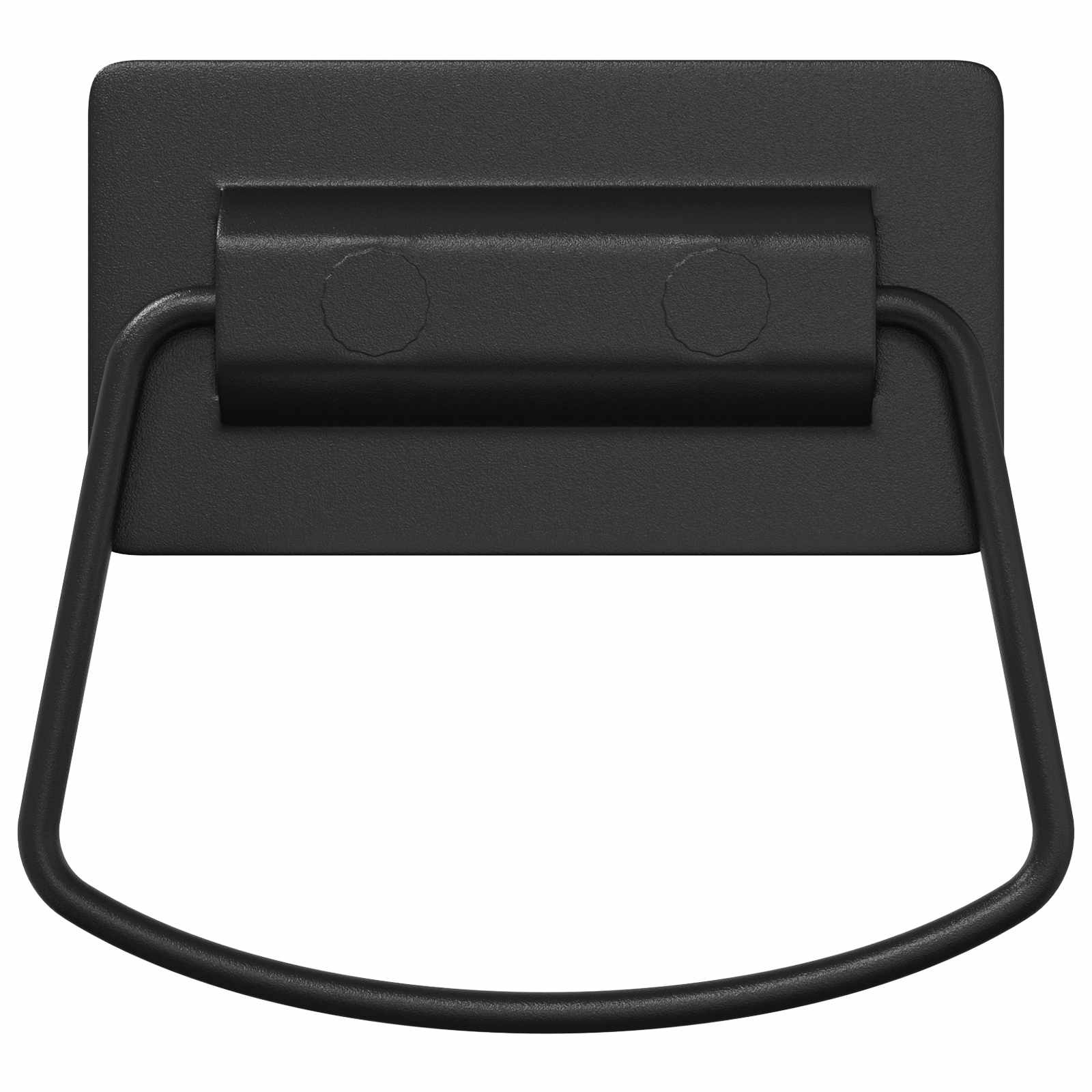 VidaXL Kast Handvatten 2 stuks Zwart 85 x 45 mm Metaal