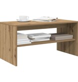 VidaXL Tv-meubel 80x40x40 cm bewerkt hout artisanaal eikenkleur
