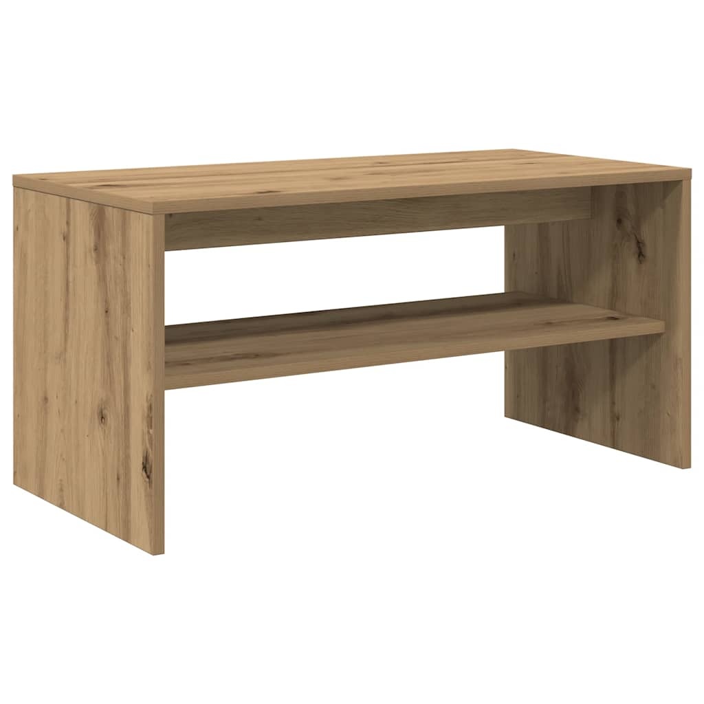 VidaXL Tv-meubel 80x40x40 cm bewerkt hout artisanaal eikenkleur
