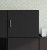 VidaXL Wandkast 45x42,5x40 cm bewerkt hout zwart