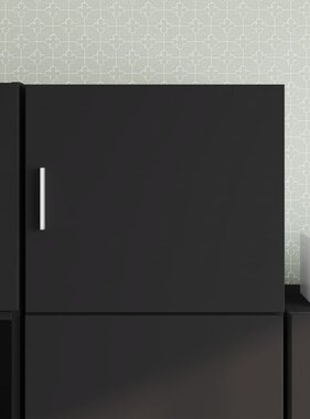 VidaXL Wandkast 45x42,5x40 cm bewerkt hout zwart