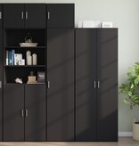 VidaXL Wandkast 45x42,5x40 cm bewerkt hout zwart