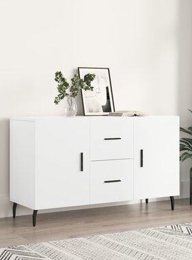 VidaXL Dressoir 100x36x60 cm bewerkt hout wit