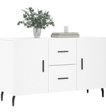 VidaXL Dressoir 100x36x60 cm bewerkt hout wit
