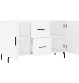 VidaXL Dressoir 100x36x60 cm bewerkt hout wit