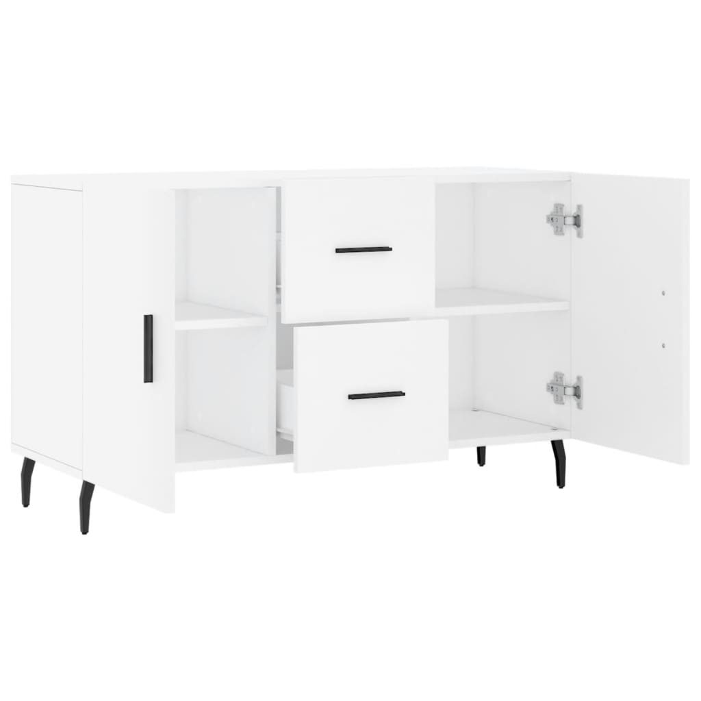 VidaXL Dressoir 100x36x60 cm bewerkt hout wit