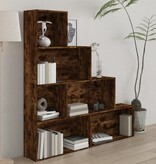 VidaXL Boekenkast 155x24x160 cm gerookt eikenkleurig