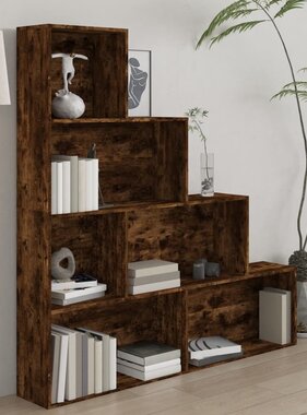 VidaXL Boekenkast 155x24x160 cm gerookt eikenkleurig