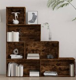 VidaXL Boekenkast 155x24x160 cm gerookt eikenkleurig