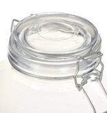 VidaXL Potten met sluiting 12 st 3 L glas