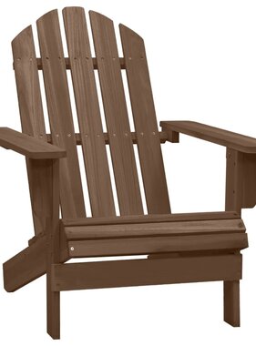 VidaXL Tuinstoel hout bruin