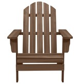 VidaXL Tuinstoel hout bruin
