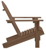 VidaXL Tuinstoel hout bruin