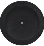 VidaXL Parasolvoet rond 19 kg polyresin bronskleurig