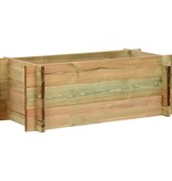 VidaXL Plantenbak 80 cm geïmpregneerd grenenhout