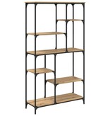 VidaXL Boekenkast Artisan Eiken 99 x 35,5 x 176 cm Bewerkt hout