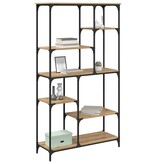 VidaXL Boekenkast Artisan Eiken 99 x 35,5 x 176 cm Bewerkt hout