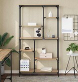 VidaXL Boekenkast Artisan Eiken 99 x 35,5 x 176 cm Bewerkt hout