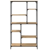 VidaXL Boekenkast Artisan Eiken 99 x 35,5 x 176 cm Bewerkt hout