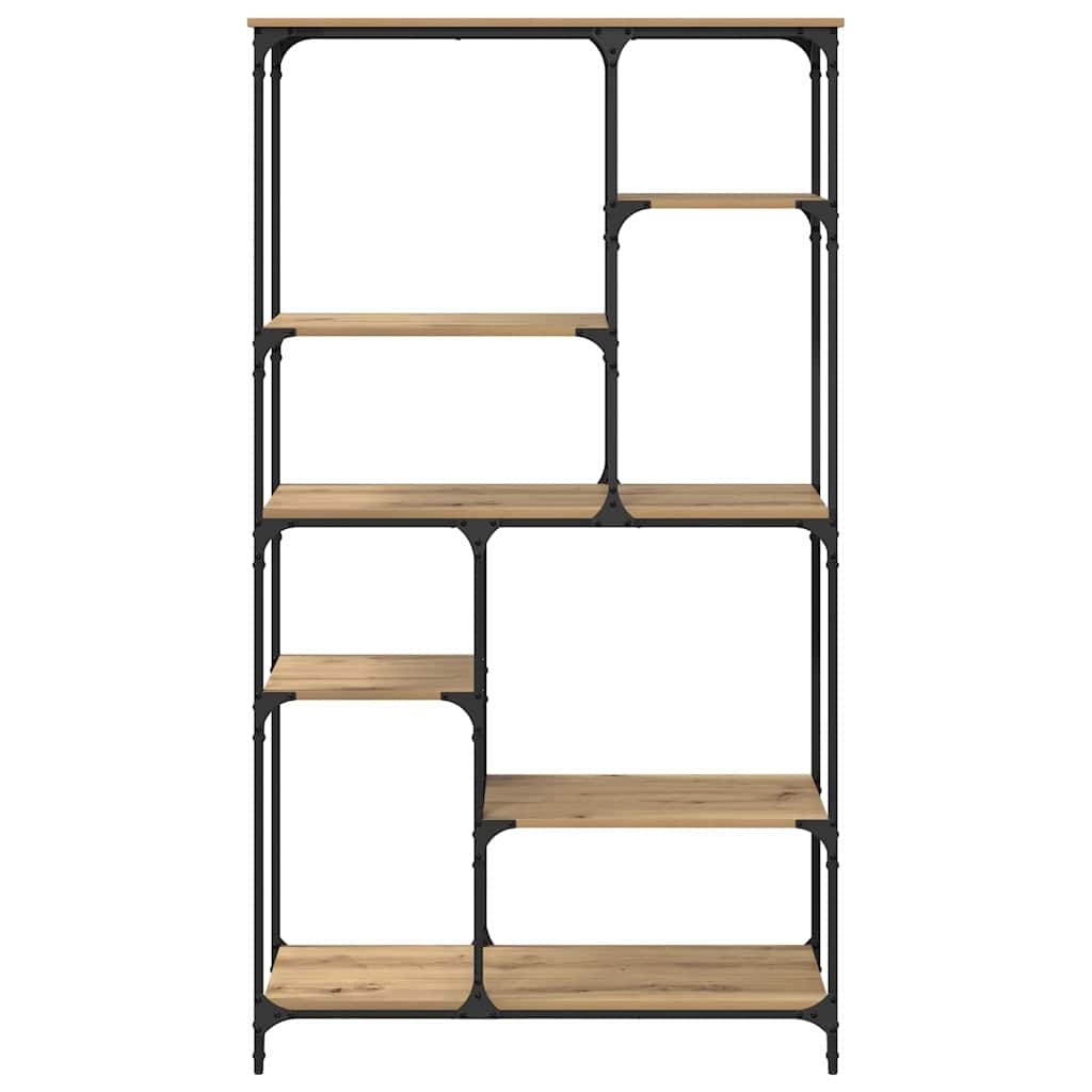 VidaXL Boekenkast Artisan Eiken 99 x 35,5 x 176 cm Bewerkt hout