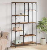 VidaXL Boekenkast Oudhout 99 x 35,5 x 176 cm Bewerkt hout