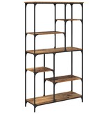 VidaXL Boekenkast Oudhout 99 x 35,5 x 176 cm Bewerkt hout
