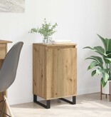 VidaXL Dressoir Artisan Eiken 40 x 35 x 70 cm Bewerkt hout