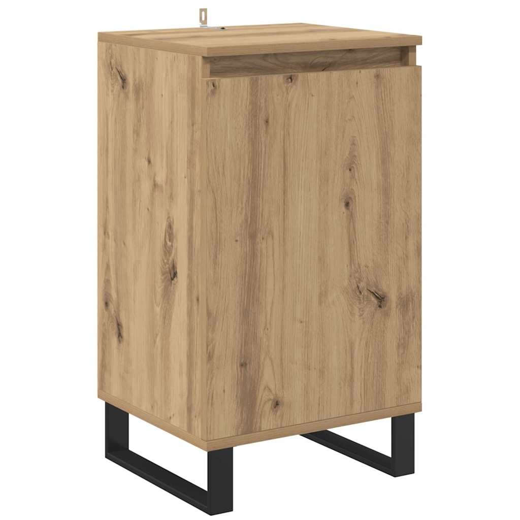 VidaXL Dressoir Artisan Eiken 40 x 35 x 70 cm Bewerkt hout