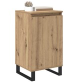 VidaXL Dressoir Artisan Eiken 40 x 35 x 70 cm Bewerkt hout