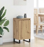 VidaXL Dressoir Artisan Eiken 40 x 35 x 70 cm Bewerkt hout