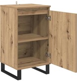 VidaXL Dressoir Artisan Eiken 40 x 35 x 70 cm Bewerkt hout