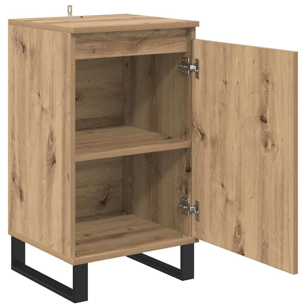 VidaXL Dressoir Artisan Eiken 40 x 35 x 70 cm Bewerkt hout