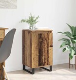 VidaXL Dressoir Oudhout 40 x 35 x 70 cm Bewerkt hout