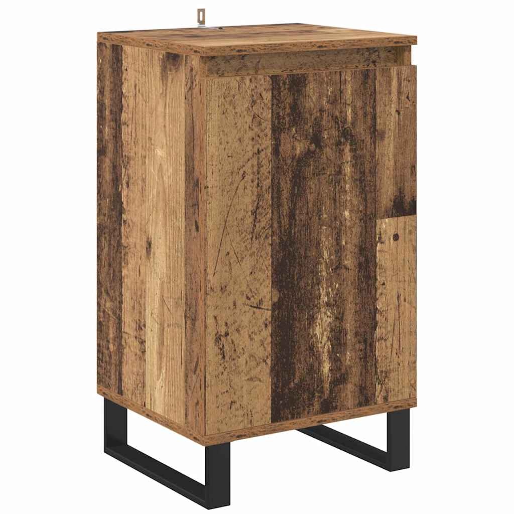 VidaXL Dressoir Oudhout 40 x 35 x 70 cm Bewerkt hout