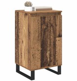 VidaXL Dressoir Oudhout 40 x 35 x 70 cm Bewerkt hout