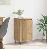 VidaXL Dressoir Artisan Eiken 40 x 35 x 70 cm Bewerkt hout