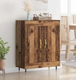 VidaXL Dressoir Oudhout 69,5 x 34 x 90 cm Bewerkt hout