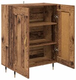VidaXL Dressoir Oudhout 69,5 x 34 x 90 cm Bewerkt hout
