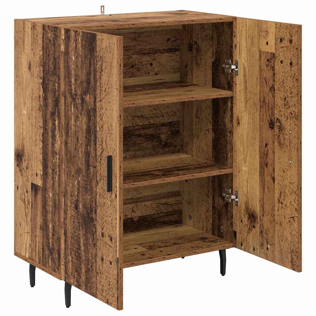 VidaXL Dressoir Oudhout 69,5 x 34 x 90 cm Bewerkt hout