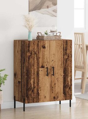 VidaXL Dressoir Oudhout 69,5 x 34 x 90 cm Bewerkt hout