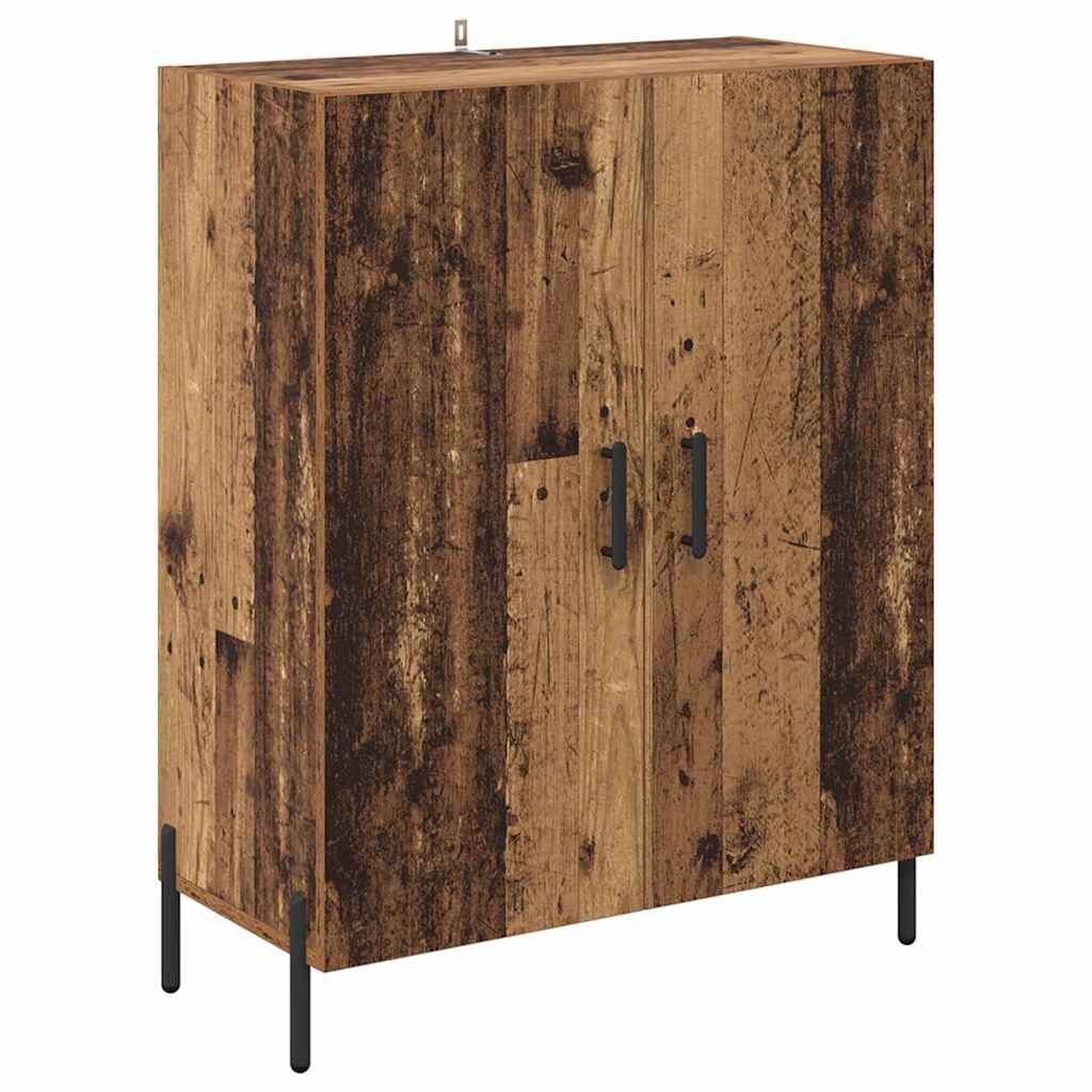 VidaXL Dressoir Oudhout 69,5 x 34 x 90 cm Bewerkt hout