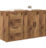 VidaXL met lade Oud hout 100 x 33 x 59,5 cm Bewerkt hout