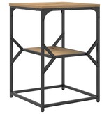 VidaXL Bijzettafel Artisan Eiken 41 x 40 x 60 cm