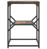 VidaXL Bijzettafel Gerookt eiken 41 x 40 x 60 cm