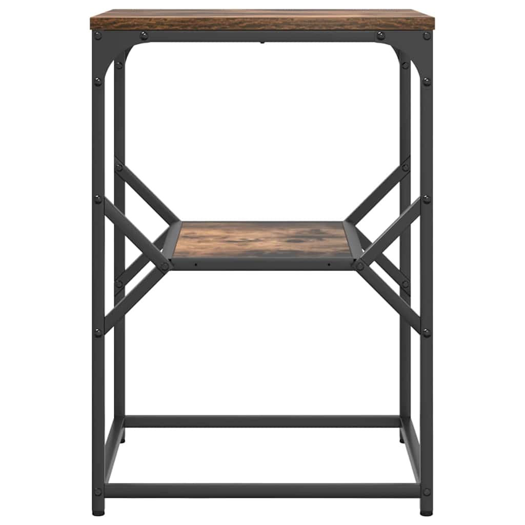 VidaXL Bijzettafel Gerookt eiken 41 x 40 x 60 cm